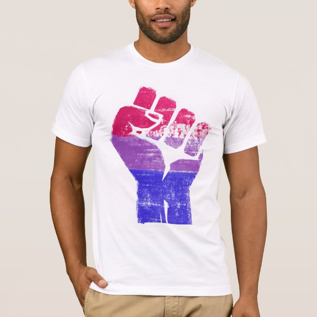 Bisexueller Stolz T-Shirt (Vorderseite)