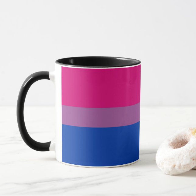 Bisexueller Stolz! Tasse (Mit Donut)