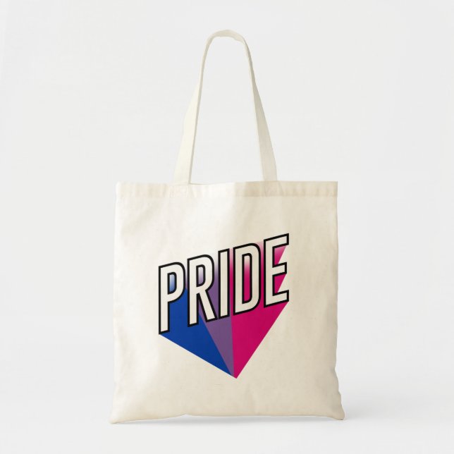 Bisexueller Stolz Tragetasche (Vorne)