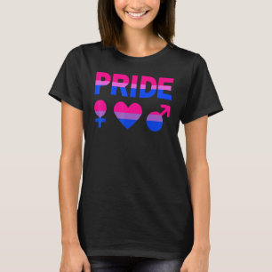 Bisexueller Stolz Unterstützung der Liebe von Lgbt T-Shirt