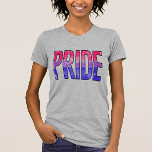 Bisexueller Stolz-Wort T-Shirt
