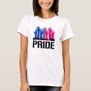 Bisexueller Stolz Zusammen T-Shirt