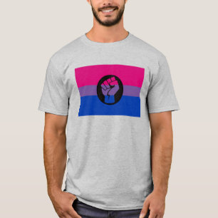 Bisexueller Widerstand Stolz T-Shirt