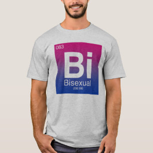 Bisexuelles Periodisches Tabellenelement T-Shirt