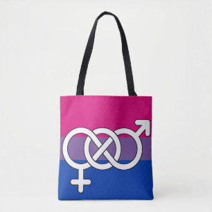 Bisexuelles Stolzsymbol Flagge