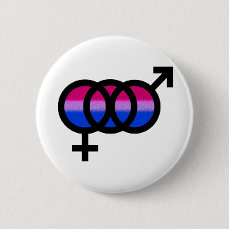 Bisexuelles Symbol Button