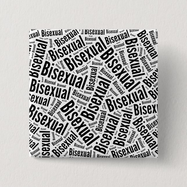 BISEXUELLES WORT-MUSTER - (2).PNG BUTTON (Vorderseite)