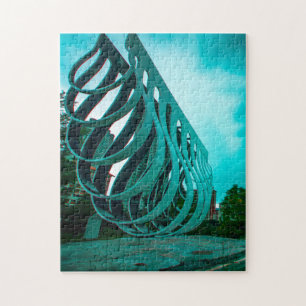 Bishanpark Swing Skulptur Singapur. Puzzle