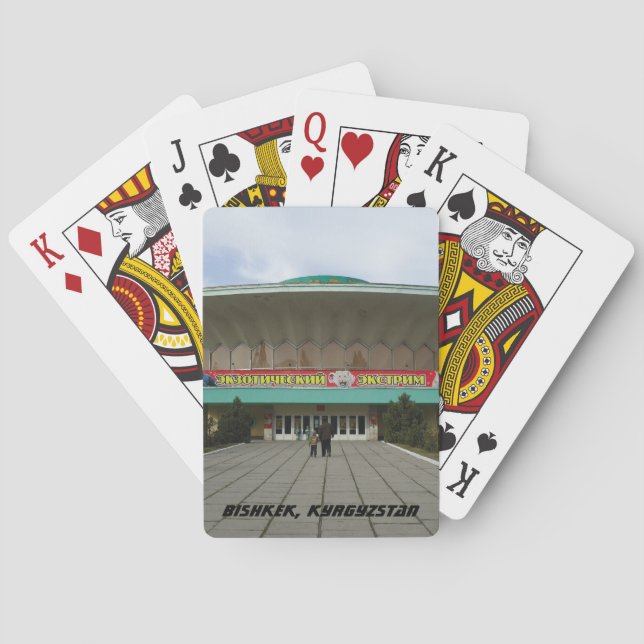 Bishkek Frunze Circus Spielkarten (Rückseite)