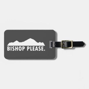 Bishop Bitte Gepäckanhänger