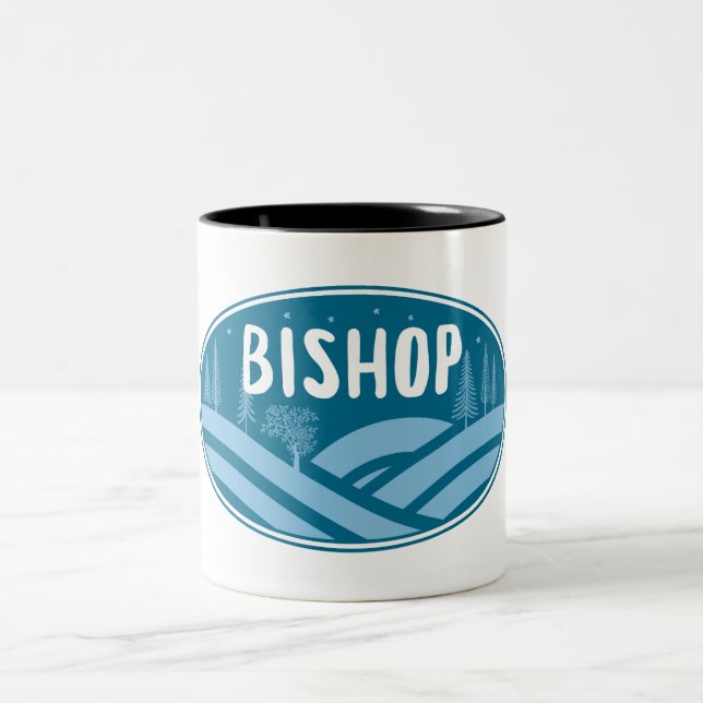 Bishop California Outdoor Zweifarbige Tasse (Mittel)