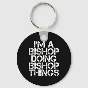 Bishop Funny Familienname Tree Birthday Wiedersehe Schlüsselanhänger