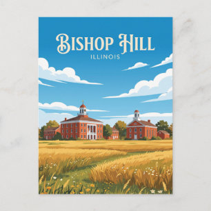 Bishop Hill Illinois Postkarte