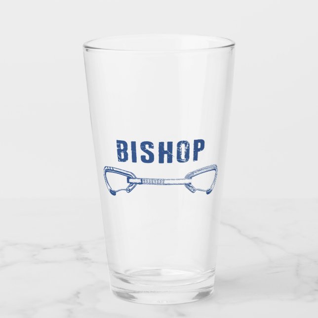 Bishop Rock Climbing Quickdrag Glas (Vorderseite)