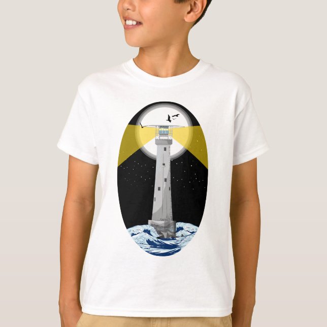 Bishop Rock Lighthouse T-Shirt (Vorderseite)
