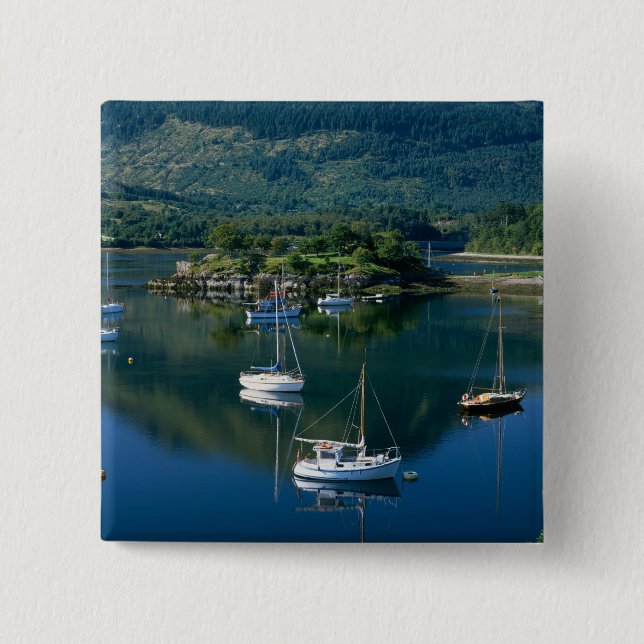 Bishops Bay, Loch Leven, Ballachullish, Button (Vorderseite)