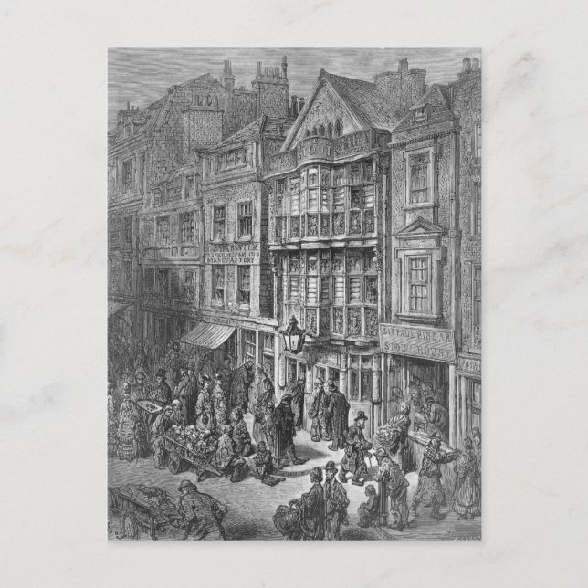 Bishopsgate Street Postkarte (Vorderseite)