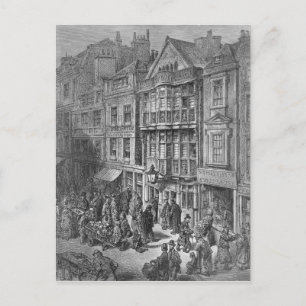 Bishopsgate Street Postkarte