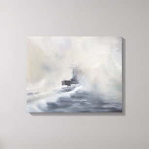 Bismarck entgeht ihren Überzeugungen vom 25. Mai 1 Leinwanddruck