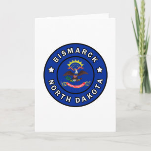 Bismarck North Dakota Karte