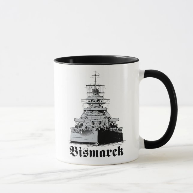 Bismarck Sailors Mug Tasse (Rechts)