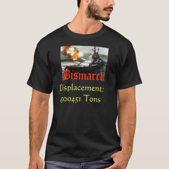 BISMARCK T-Shirt (Vorderseite)