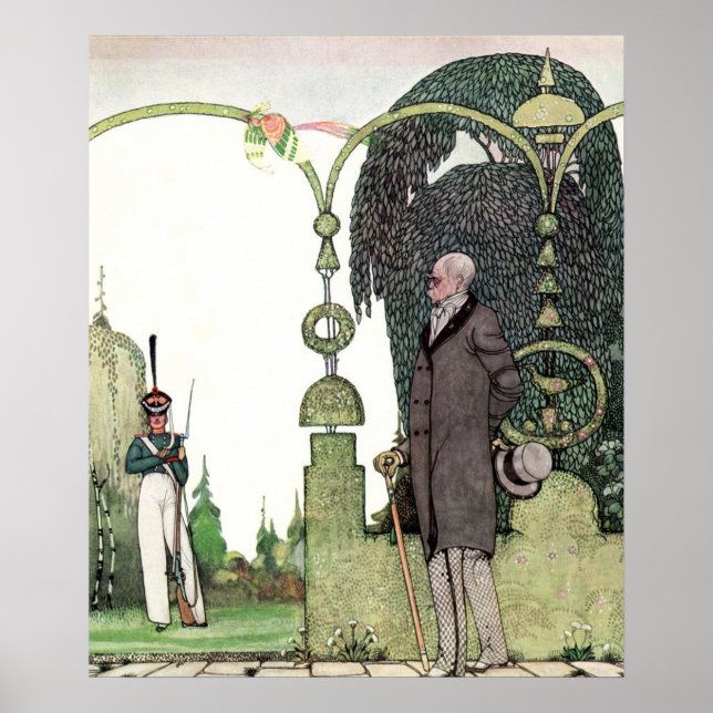 Bismarck von Kay Nielsen Poster (Vorne)