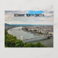 Bismark North Dakota Postkarte