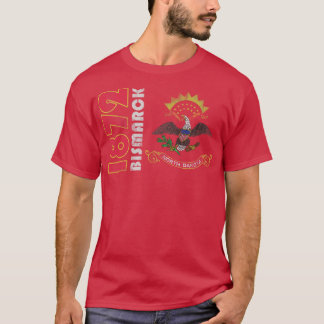 Bismark North Dakota Vintag T-Shirt