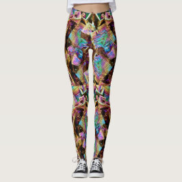 Bismuth City-Luftbild Leggings