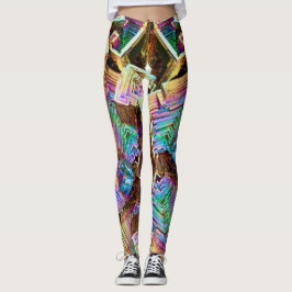 Bismuth City-Luftbild Leggings