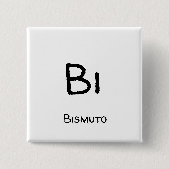 Bismuto - Bi Button (Vorderseite)