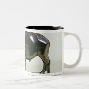 Bison, 1907 zweifarbige tasse