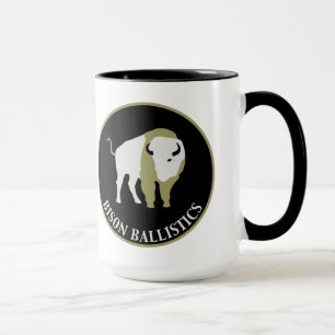 Bison-Ballistik-Keramik-Kaffee-Tasse Tasse