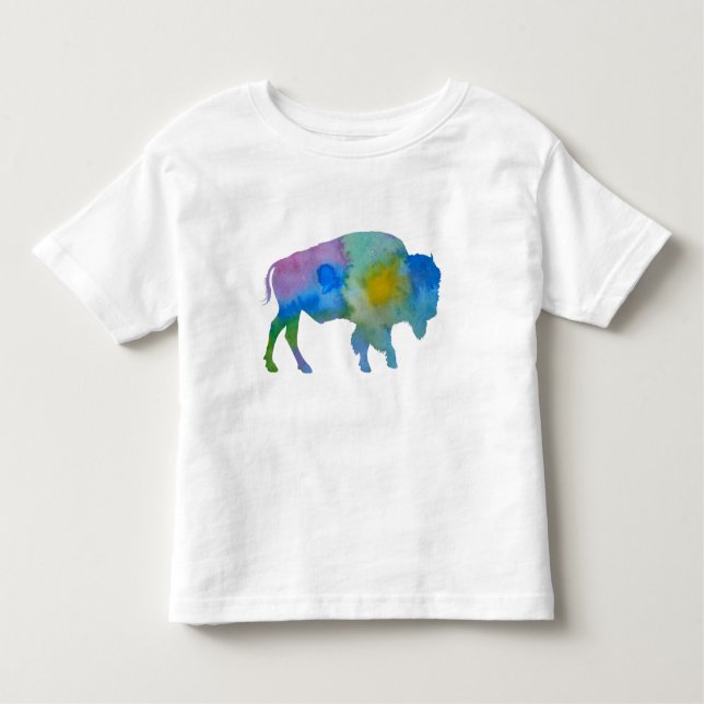 Bison/Buffalo Kleinkind T-shirt (Vorderseite)
