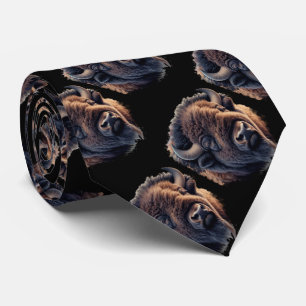 Bison Buffalo Krawatte