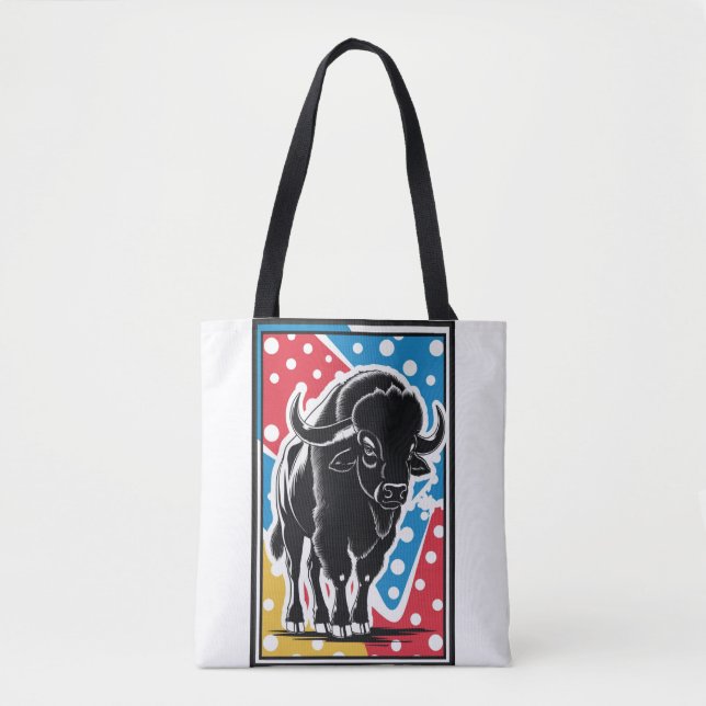 Bison - Buffalo Pop Art (Vorderseite)