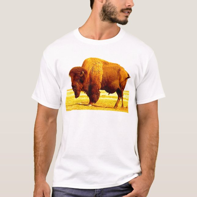 Bison/Buffalo T-Shirt (Vorderseite)
