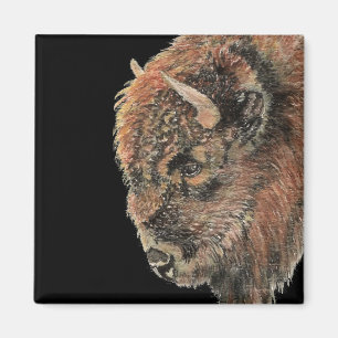 Bison Buffalo Wilhelm Tell Magnet