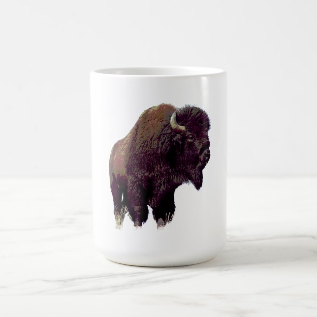 Bison Büffel  Kaffeetasse (Mittel)