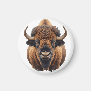 Bison / Büffel Magnet