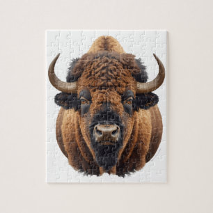 Bison / Büffel Puzzle