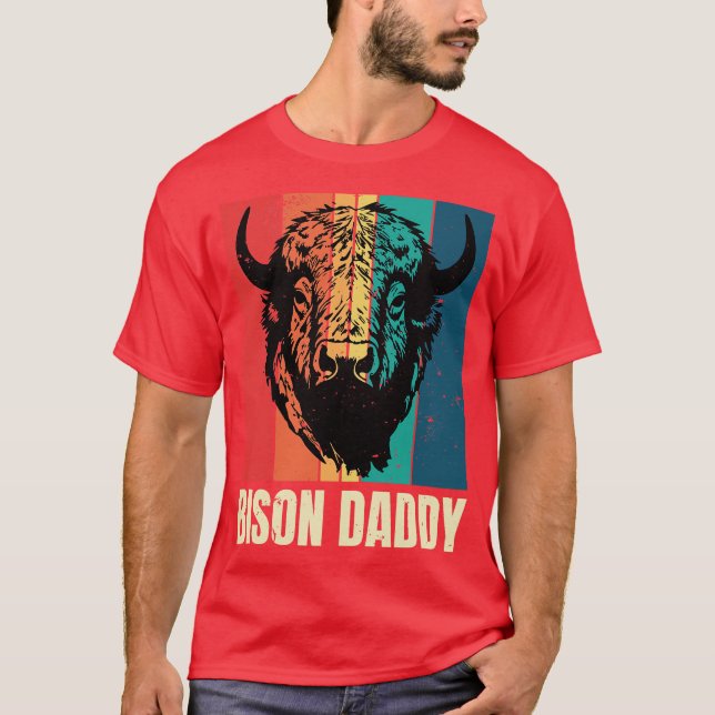 Bison Daddy T-Shirt (Vorderseite)