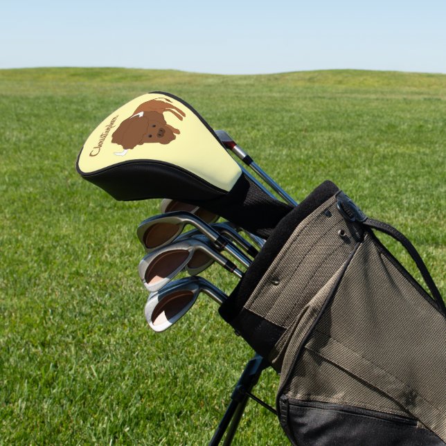 Bison Design Golf Headcover (In SItu)