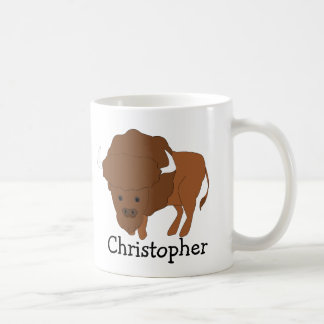 Bison Design Personalisiert Kaffeetasse