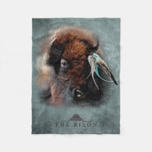 Bison - Fleece Blanket