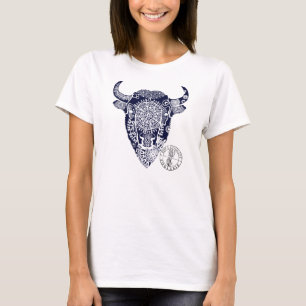 Bison für Damen von CantWearThis T-Shirt