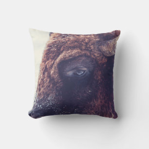 BISON IM WINTER KISSEN