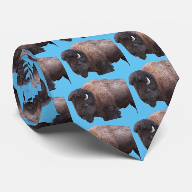 Bison Krawatte (Gerollt)