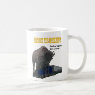 Bison-LKW-Transport Tasse